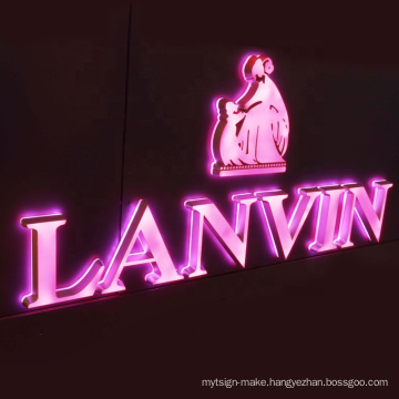 Led Backlit Light  Logo Channel Letter Sign